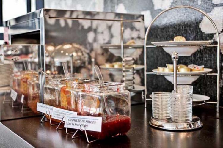 Le Mauritia Hotel Et Spa Pornic Nhà hàng bức ảnh